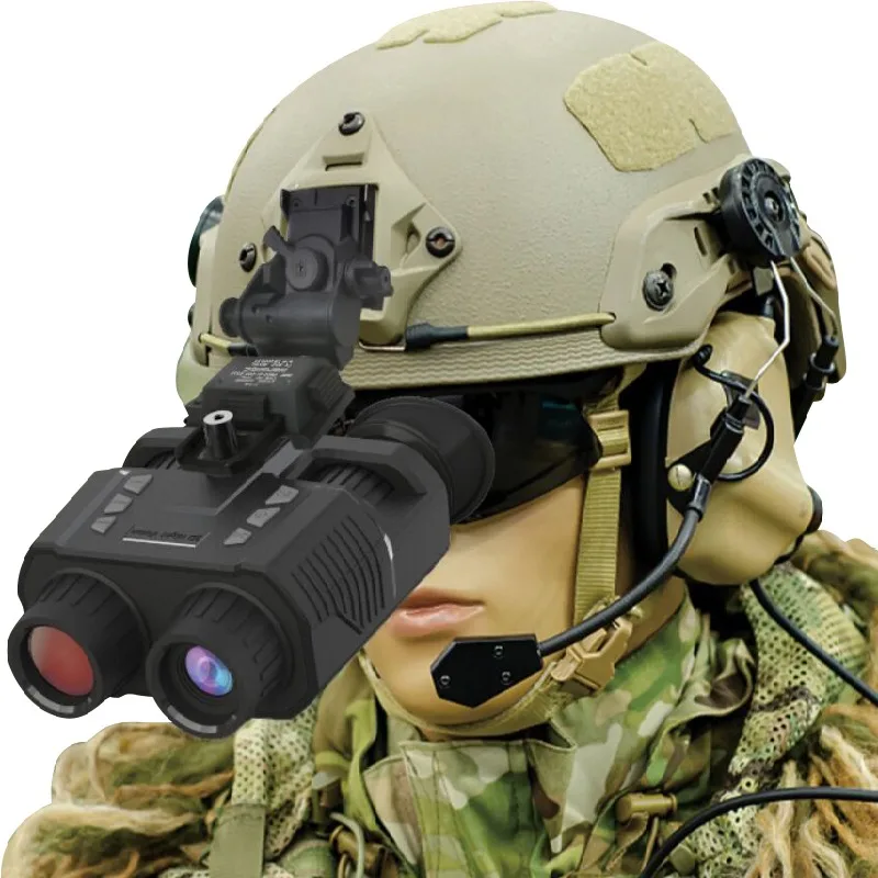 

LUXUN Hot Sale Portable Night Vision Binoculars HD Helmet Mounted Digital Infrared Night Vision Scope