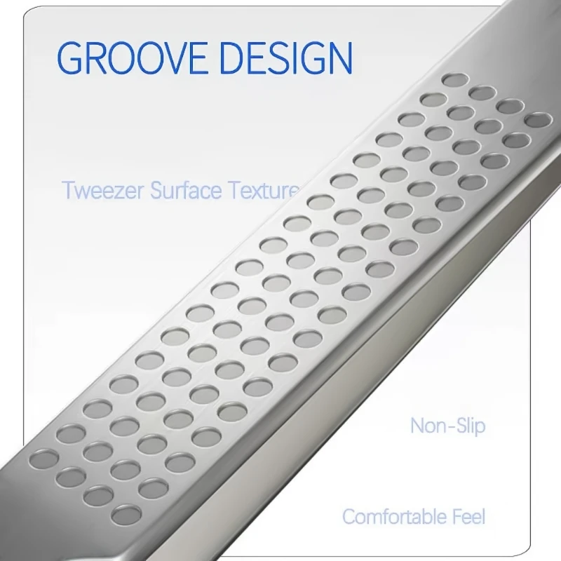 Эргономичный пинцет для позиционирования чипов из нержавеющей стали пайки и