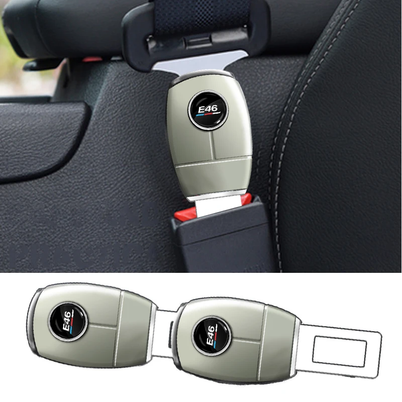 

1PCS Car Seat Safety Belt Clip Buckle Vehicle-mounted Belt Alarm for BMW M E46 E34 E36 E39 E53 E60 E90 E61 M2 M3 F30 F31 F34 Etc