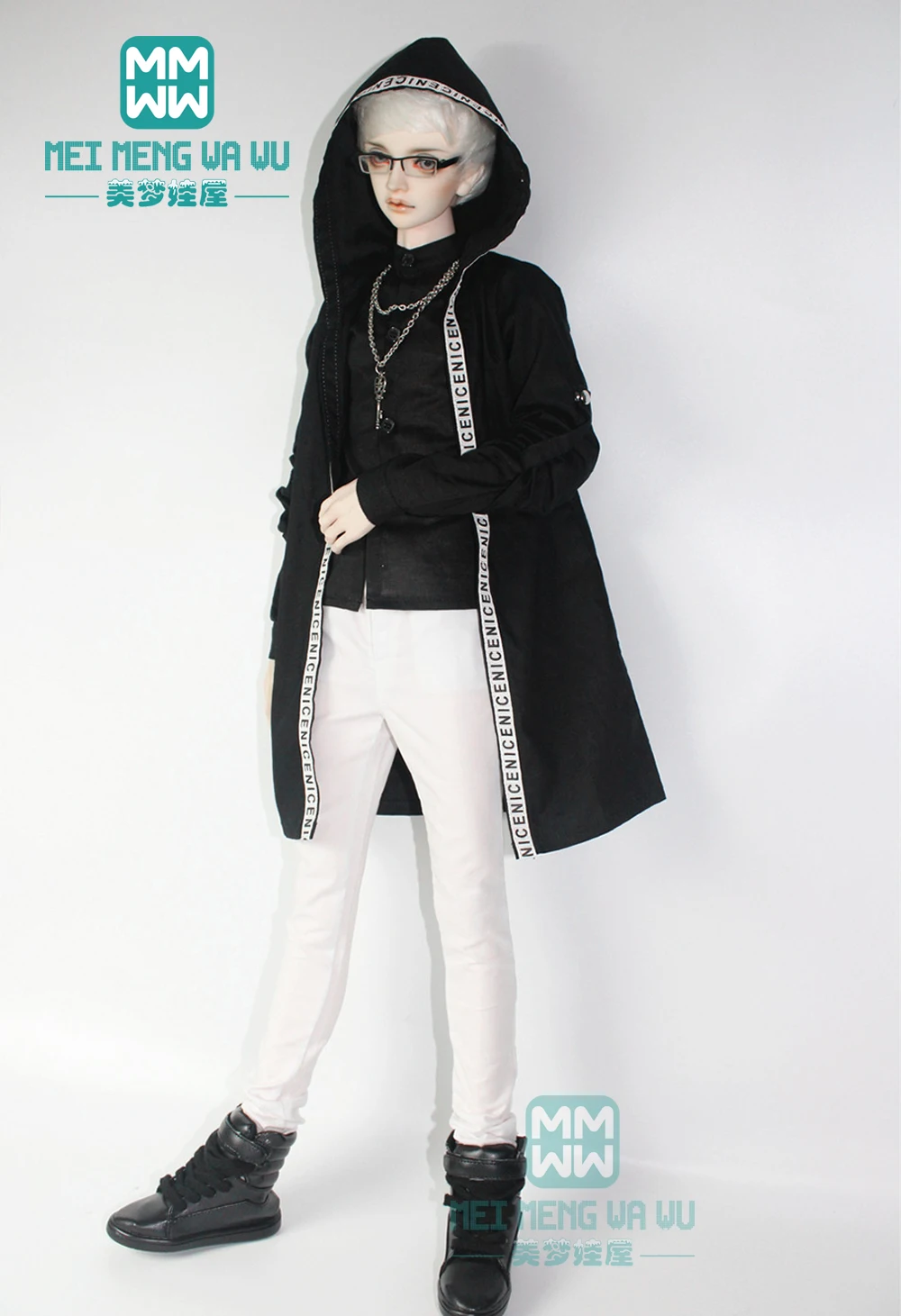 Фото Подходит для BJD для мальчиков 68–70 см, SD13 SD17, модные плащи, рубашки, игрушки в подарок №5