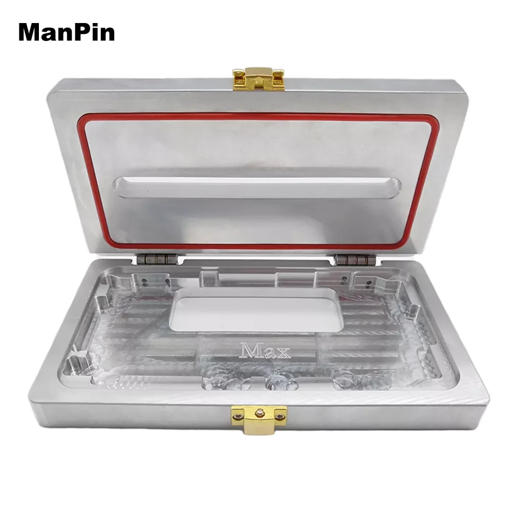 

iPhone X XS MAX 11 Pro 12Pro Mini LCD Screen Bezel Frame Glue Dispensing Press Metal Mold Phone OCA Lamination Repair Tools