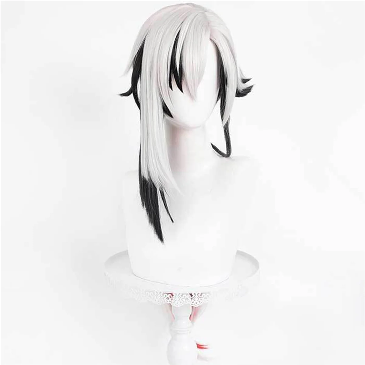 Парик для косплея из искусственной кожи головы