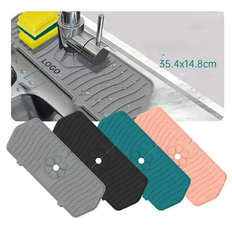 

Силиконовый смеситель для ванной и кухни, защита от брызг на раковину