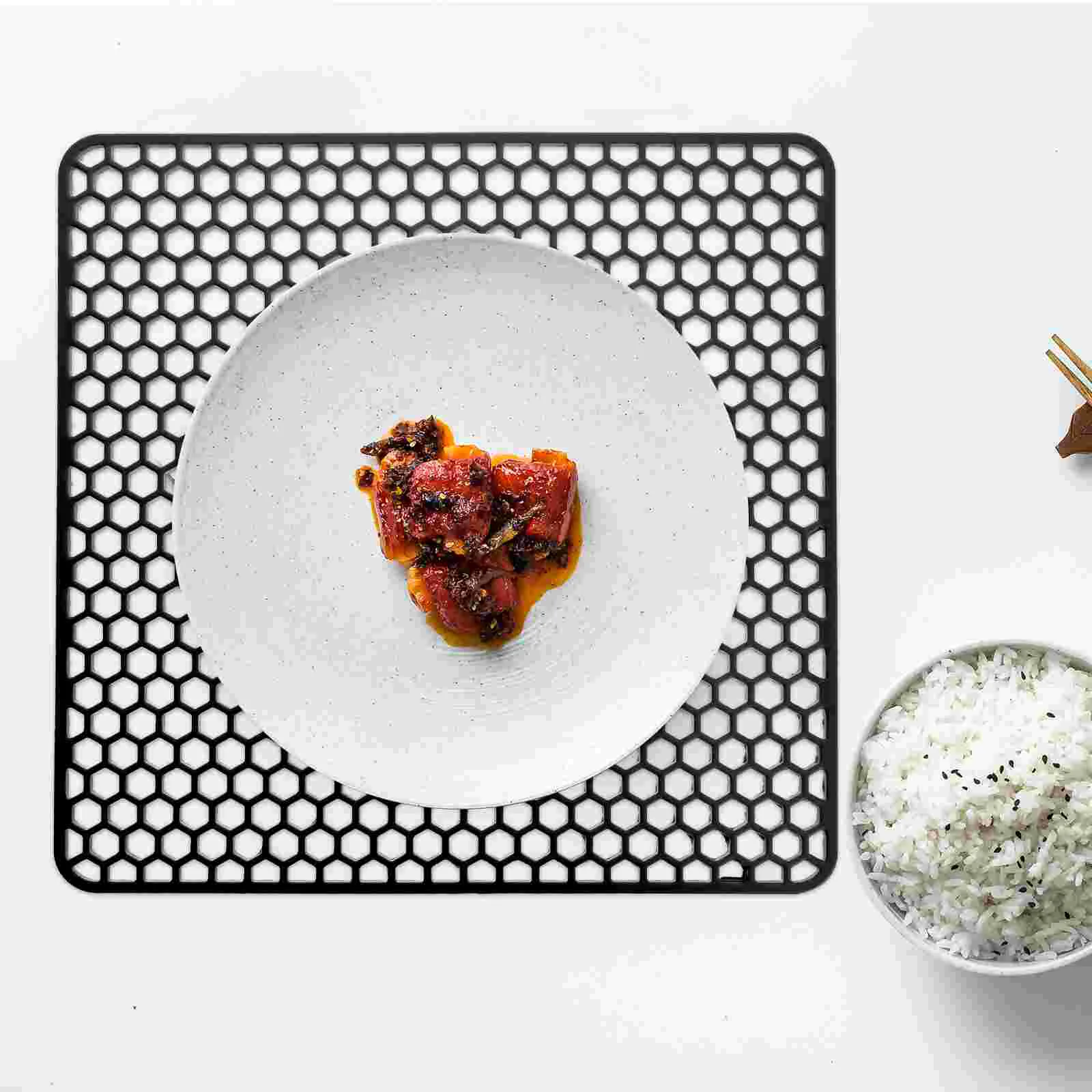 

Sink Protector Mat Mats Siliconedrying Kitchendish Ceramic Heat Resistant Pad