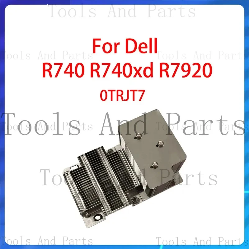 Фото Высокопроизводительный радиатор для серверов PowerEdge R740, R740xd, R7920 (TRJT7, 0TRJT7, CN-0TRJT7) с креплением №1