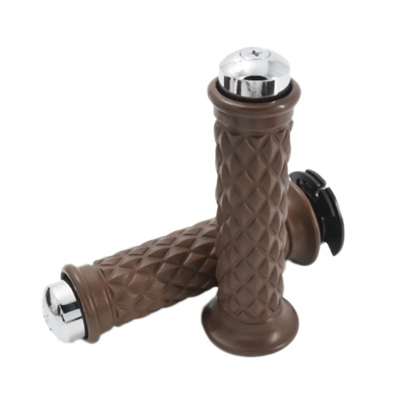 

Motorcycle Universal Non Slip Handlebar Grips 7/8 inch 22mm Rubber Handle Grips for Yamaha Kawasaki Honda