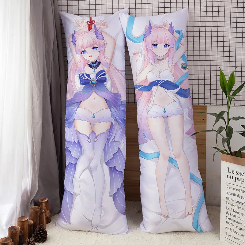 

Anime Dakimakura Genshin Impact Sangonomiya Kokomi Hugging Body Pillow Cover Otaku Girlfriend Gift Waifu Pilowcase No filler