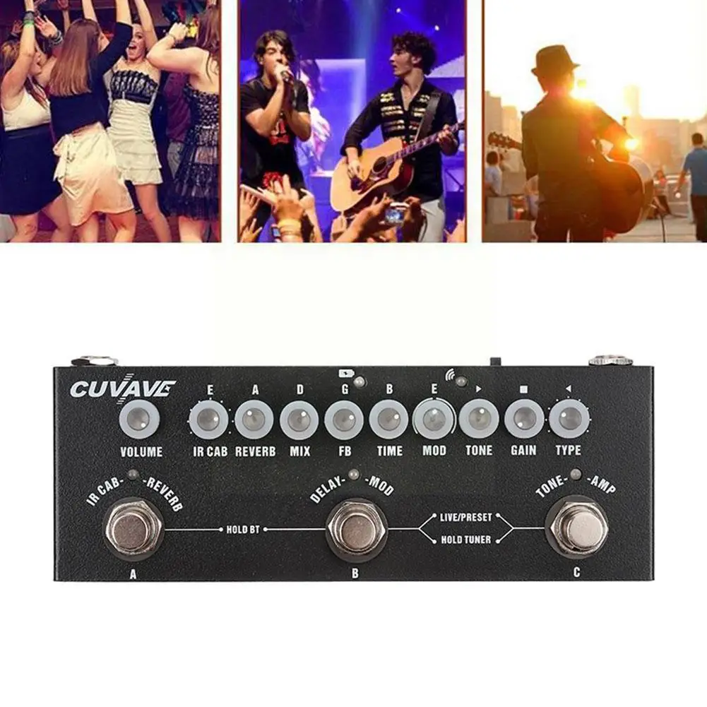 

Перезаряжаемая гитарная педаль для создания эффектов, аксессуары для электрогитары, металлические компоненты для электронных компонентов...