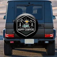camping spare tire coversunrise custom tire coverspare tire cover car trim withwithout camera holefor jeep trailer rv suv