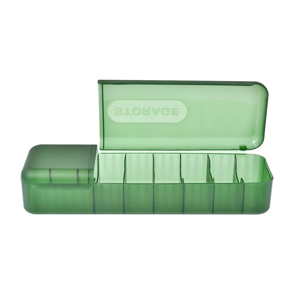 Ящик для хранения с отделением удобный ящик пыленепроницаемый трехцветный