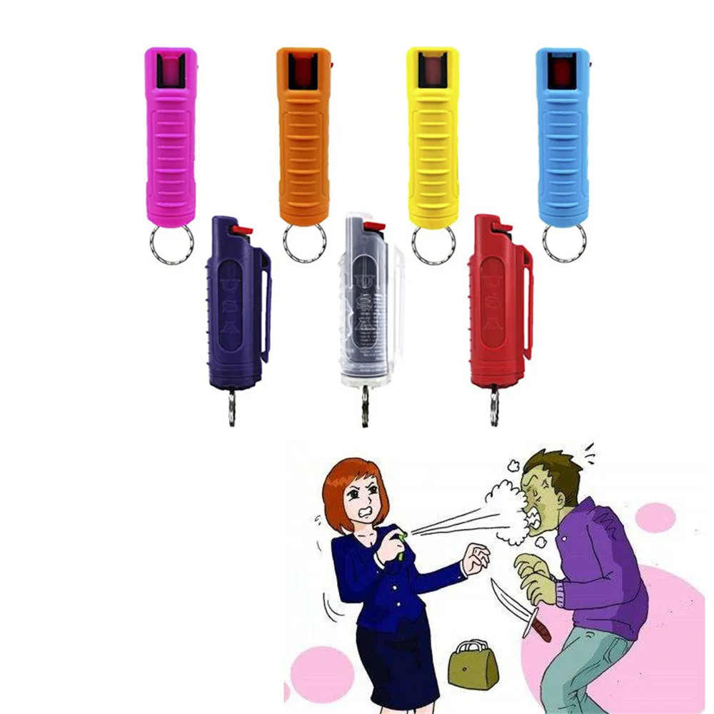 

20 мл бутылка с перцовым баллончиком, пластиковый корпус, самооборона, анти-волк для мини-леди, автомобиль, необходимая аварийная пустая коро...