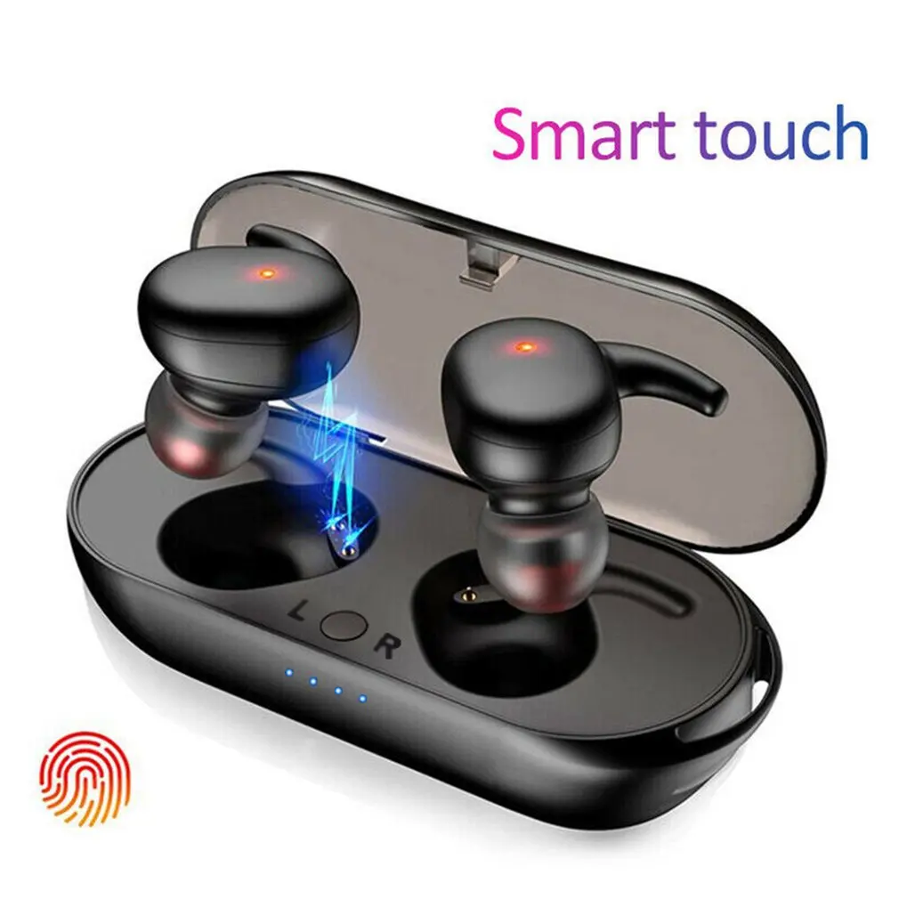 

Y30 TWS Bluetooth-compatible 5.0 Earphone Noise Cancelling Headset Stereo Sound Music In-ear Earbuds For Iphone All Smart Phone