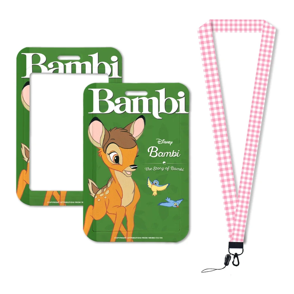 Держатель для карт Bambi Disney ремешки чехол кредитных шейный ремешок брелок ключей