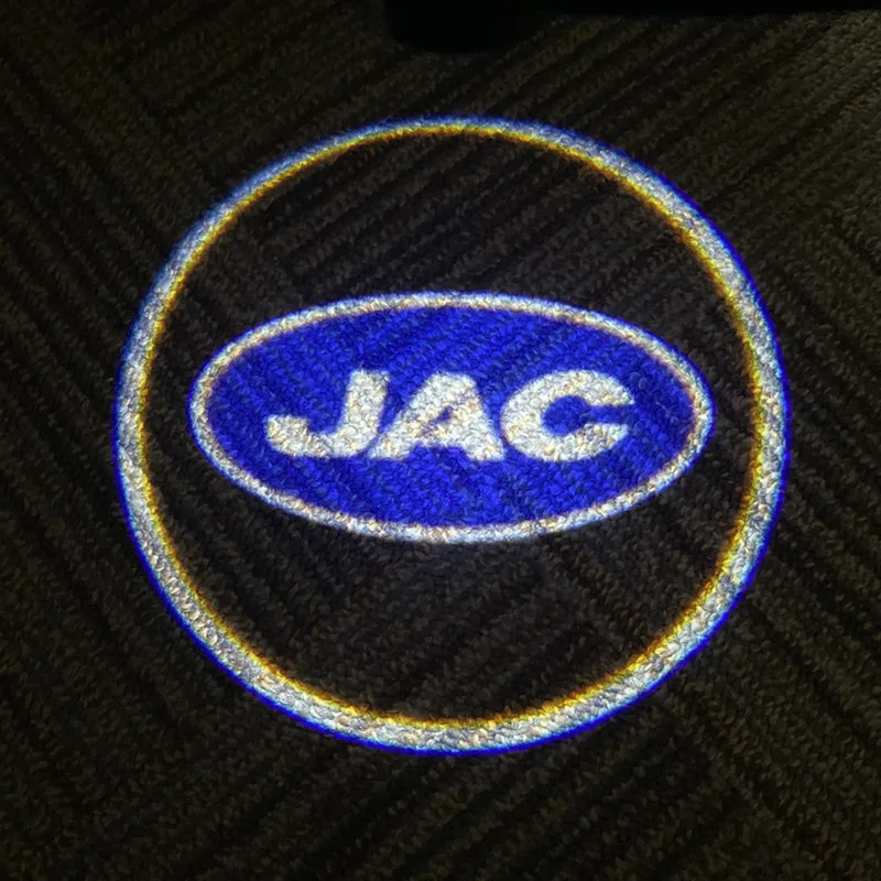 

For JAC m4 M2 Interior Parts Tools S3 s5 A30 a13 T6 LED Car Door Welcome Light Laser Projector Logo Ghost shadow Lamp Car Goods