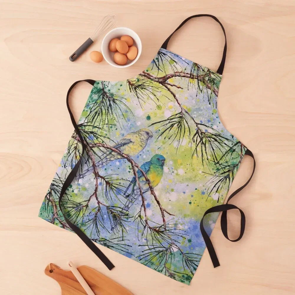 Фартук с вуалированным пламенем и красными горками для девочек вещи дома