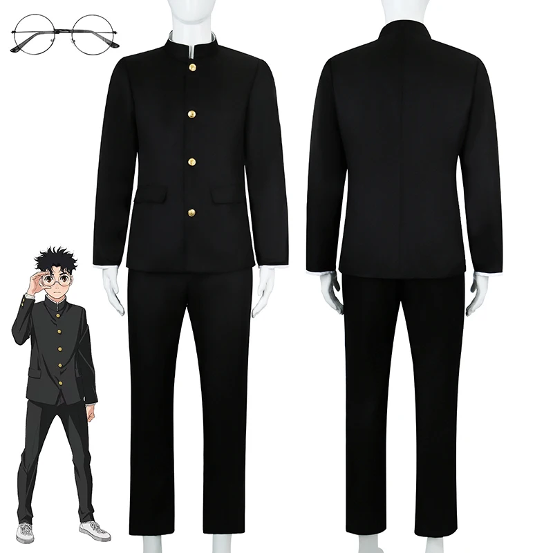 Аниме Dandadan Косплей Костюм Aira Shiratori JK Sailor Юбки Наряд Костюм Momo Ayase Ken Takakura Куртки Брюки Парик Школьные комплекты (art.: 3920cb22b050b) - 3920cb22b050b