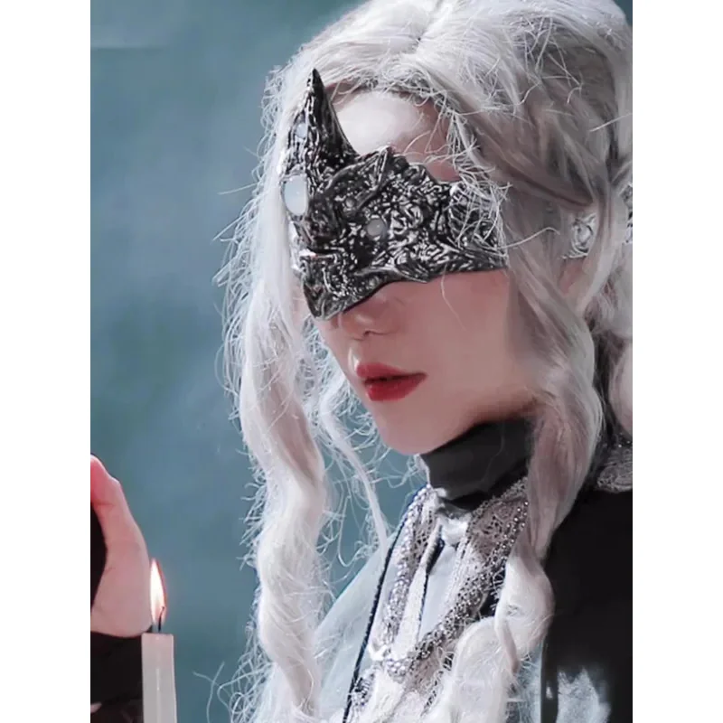 DARK SOULS III series Fire Keeper Косплей-очки маска для лица оформление оформления Хэллоуина