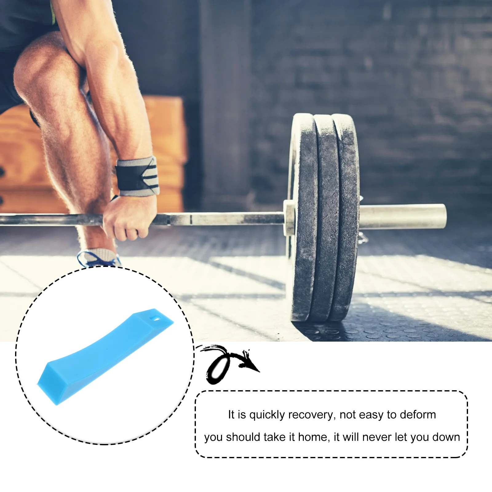 Защитная накладка для штанги тренировочный аксессуар гантели становой тяги
