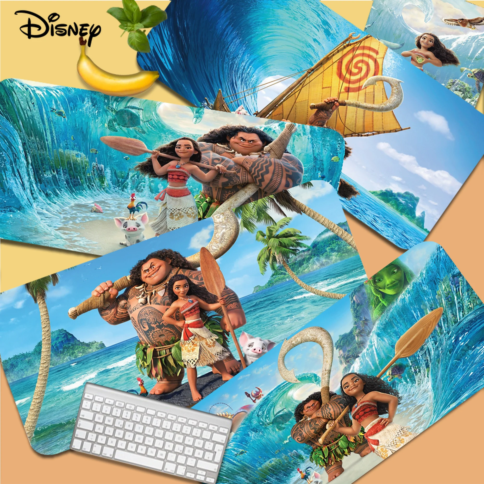 

Disney Moana Mousepad New Arrivals Gamer Speed Mice Retail Small Rubber Mousepad Size For Big CSGO Game Desktop PC Laptop