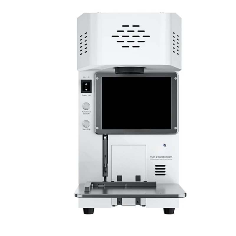 

958F Mini 20W Laser Machine for iphone 8 to13promax Back Glass Removing Built-in Smoke Exhaust Device