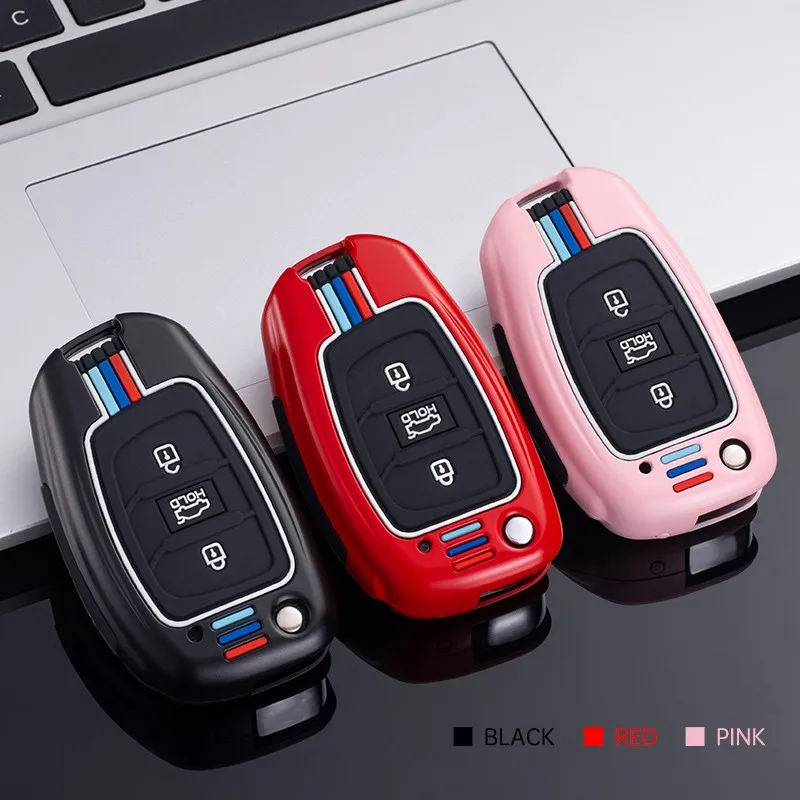 Чехол для автомобильного ключа UMQ Hyundai Elantra Verna Solaris 2005 2006 2007 2008 2009 2010 2012 2011 2013 2014 2016