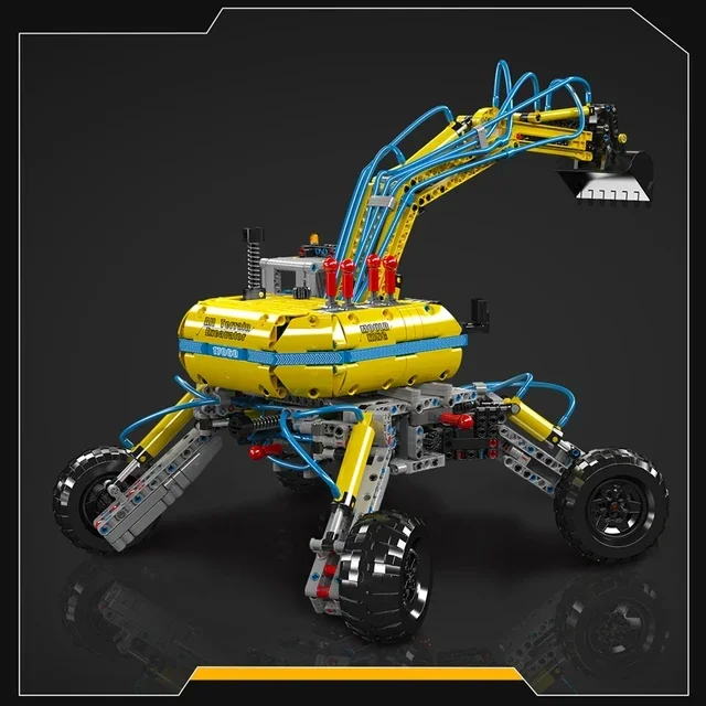 17060 технический вездеходный экскаватор Mold KING модельные комплекты с