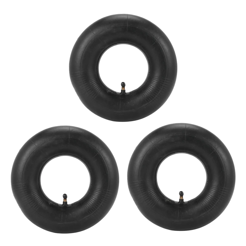

3X 4.10/3.50-4 410/350-4 ATV Quad Go Kart 47Cc 49Cc Chunky 4.10-4 Tire Inner Tube Fit All Models