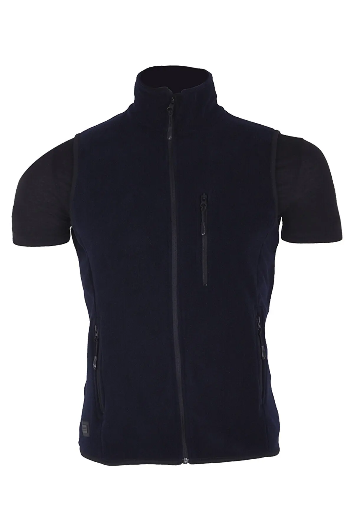 

Men's Navy Blue Folars Sports Vest Fashion Coat Coat Coat for Men 3524593