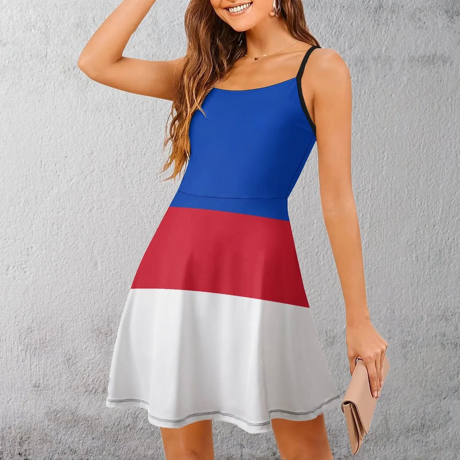 Винтажная сексуальная женская одежда с флагом сорбса женское платье на