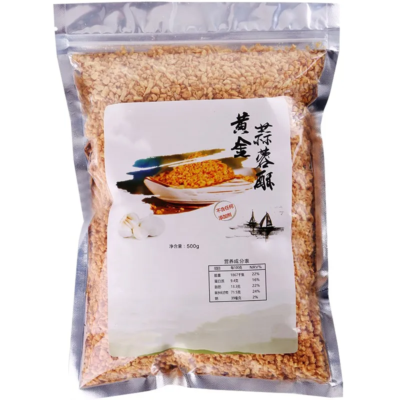 

Minced garlic garlic crisp 500g / bag, rice noodle soup barbecue seasoning