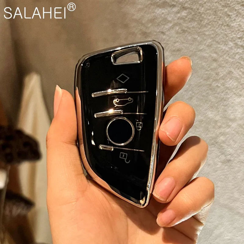 

New Fashion TPU Car Key Case For Bmw X5 F15 E53 X1 F48 X3 E83 X4 G30 F10 F31 F30 E30 E38 E39 E46 F07 Protection Auto Accessories