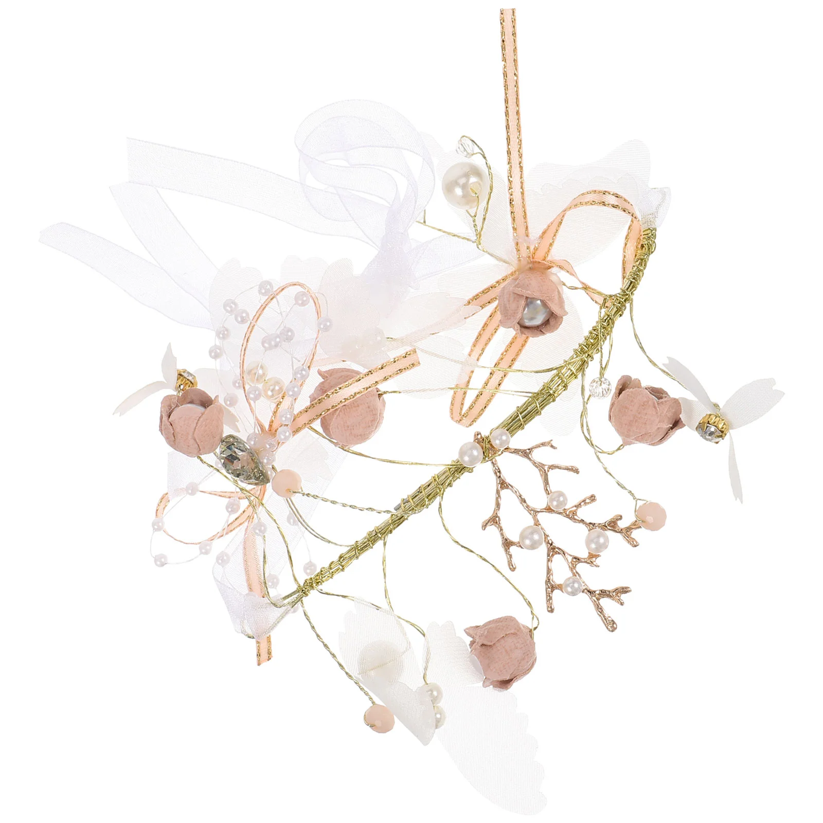 

Headband Bridal Wrist Flower Flowers Wedding Bridesmaids Bracelet Hair Ties Bracelets