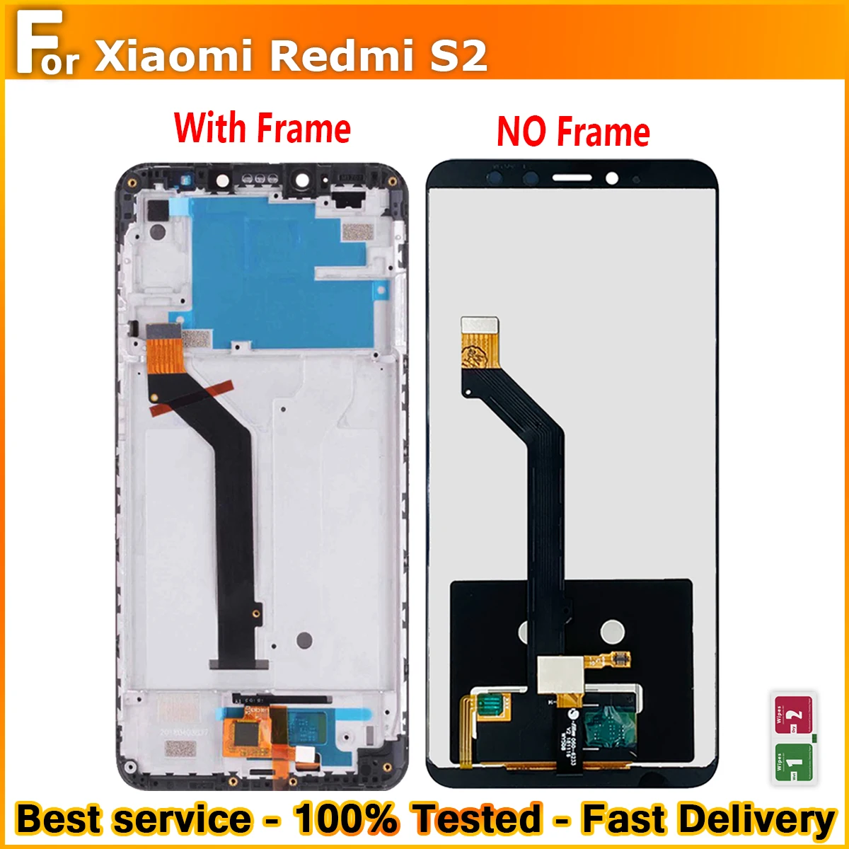 ЖК-дисплей 5,99 дюйма для Xiaomi Redmi S2 M1803E6G M1803E6H, сенсорный дигитайзер для Redmi S2, сменный ЖК-дисплей без рамки/с рамкой