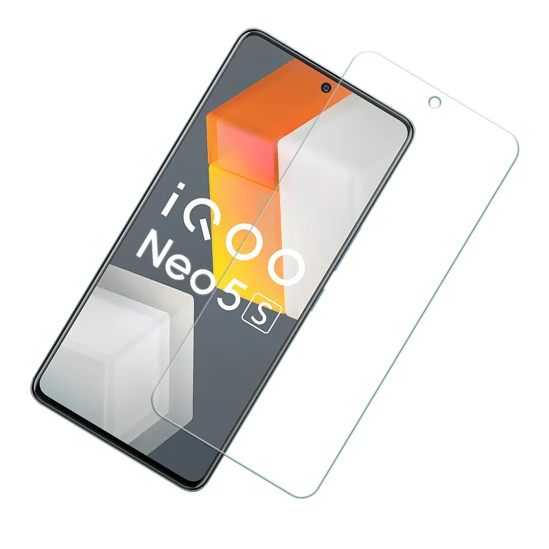 2 шт. закаленное стекло для VIVO IQOO NEO 5S IQOO7 X70 X60 T1 защита экрана от царапин 2.5D 9H пленка