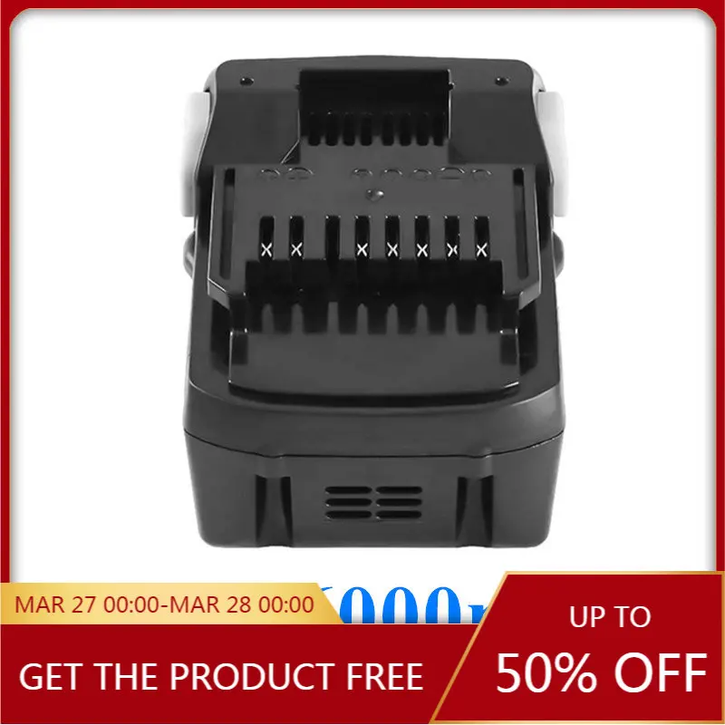 

18V6.0Ah Li-ion ReplacementRechargeable Battery for HITACHI BSL1820 BSL1840 BSL1850 BSL1860B Power Tools Batteries ElectricDrill