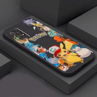 pikachu pokemon phone cases for xiaomi redmi note 10 10s 10 pro poco f3 gt x3 gt m3 pro x3 nfc back cover soft tpu coque