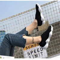 official store sneakers zapatos de mujer sapato feminino shoes woman flying woven leisure sports womens father shoes freetie