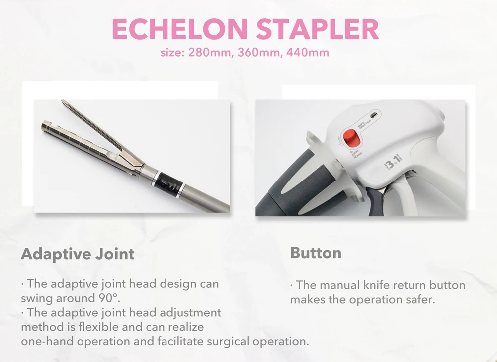 Engrapadora Lineal Cortante De 60 мм Echelon Flex GST System Хирургический степлер