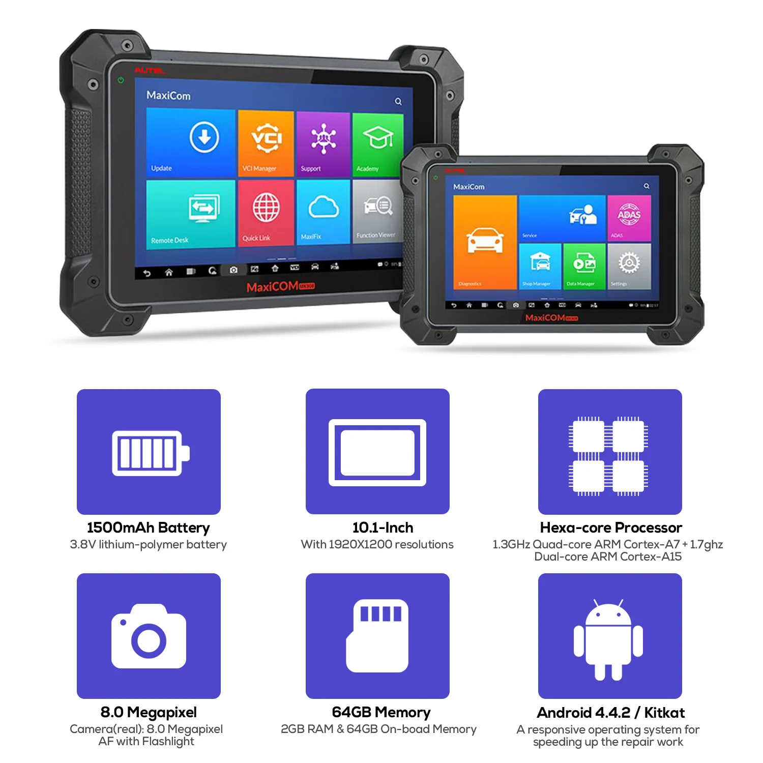 

Autel MaxiCOM MK908 Auto Diagnostic Scanner Autel MK908 PK MK908P MaxiSys Elite MS908 ECU Programming with J2534 OBD 2 OBD2 Auto