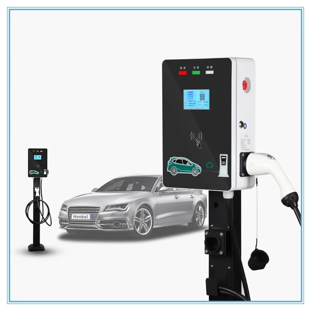 

GB/T EV Charger 32A 1 Phase Electric Vehicle Charging Station 7KW GBT China Car Standard WallBox AC Home Use RFID