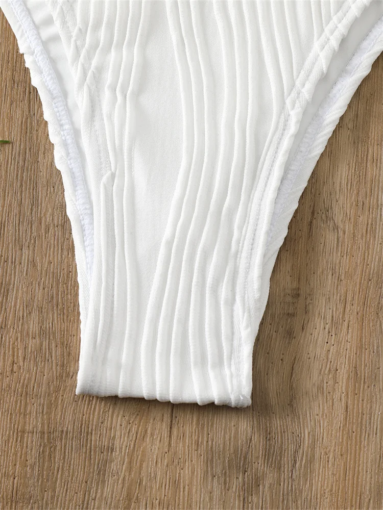 Женский купальник пуш-ап с кольцами