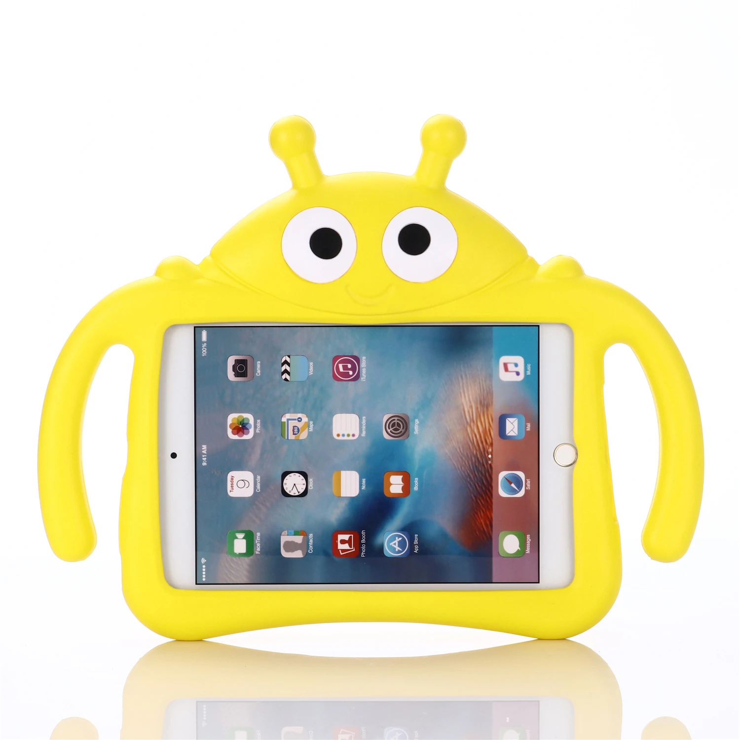 

Детский мультяшный чехол для iPad Mini1 2 3 4 5, детский чехол-подставка для планшета в виде жука для iPad 5 6 9,7 Pro9.7, ударопрочный чехол из ЭВА