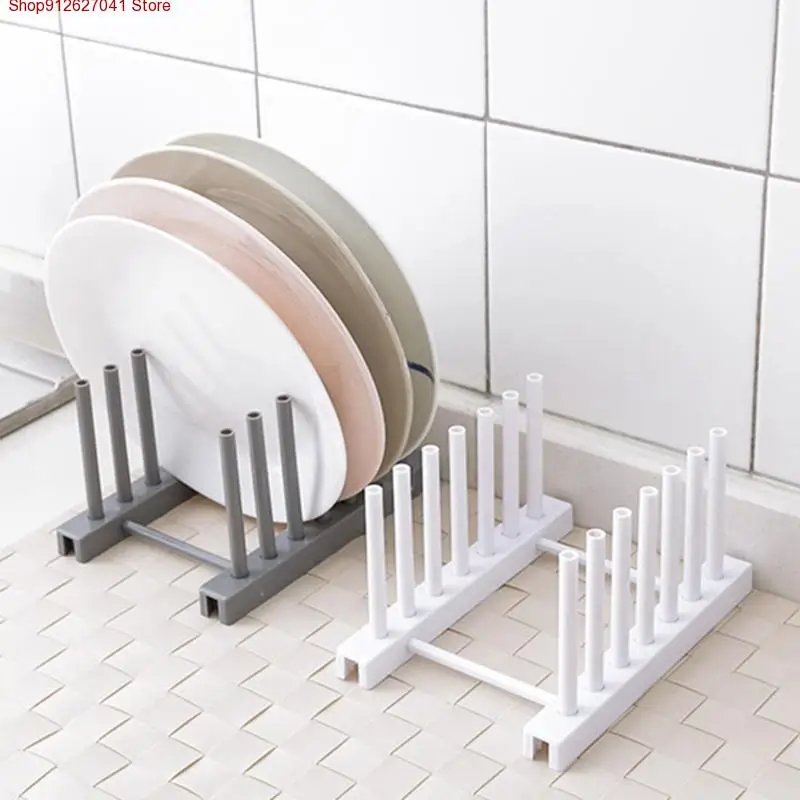 

Creative Dish Plate Drain Rack Kitchen Tableware Drying Storage Tray Holder Multifunctional Cup Dish Storage Rack