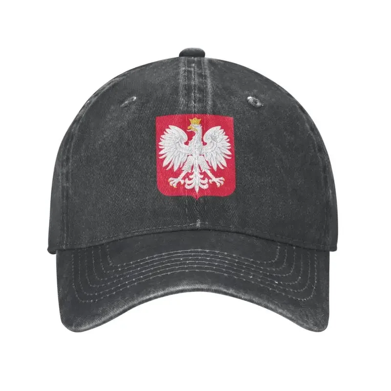 

Кепка унисекс в стиле герба Польши, Классическая хлопковая бейсболка, регулируемая для взрослых, для мужчин и женщин, для защиты от солнца
