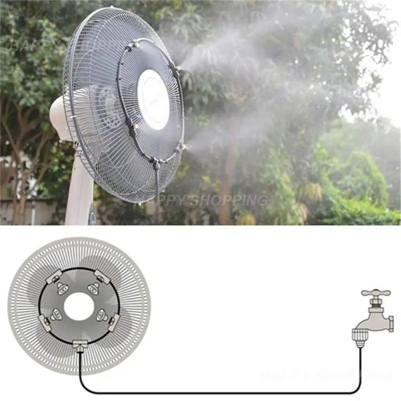 

Water Misting Cooling System Kit Summer Sprinkler Air Conditioner Humidifier Efficient Cooling Fog Spraying Sprinkler Outdoor