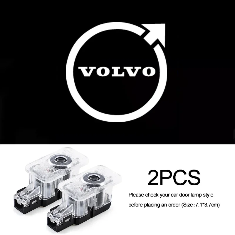

2 шт. приветственный свет двери автомобиля для VOLVO XC90 XC60 XC40 V90 S90 V40 V60 S60 S80 автомобильные аксессуары RDESIGN Logo Light