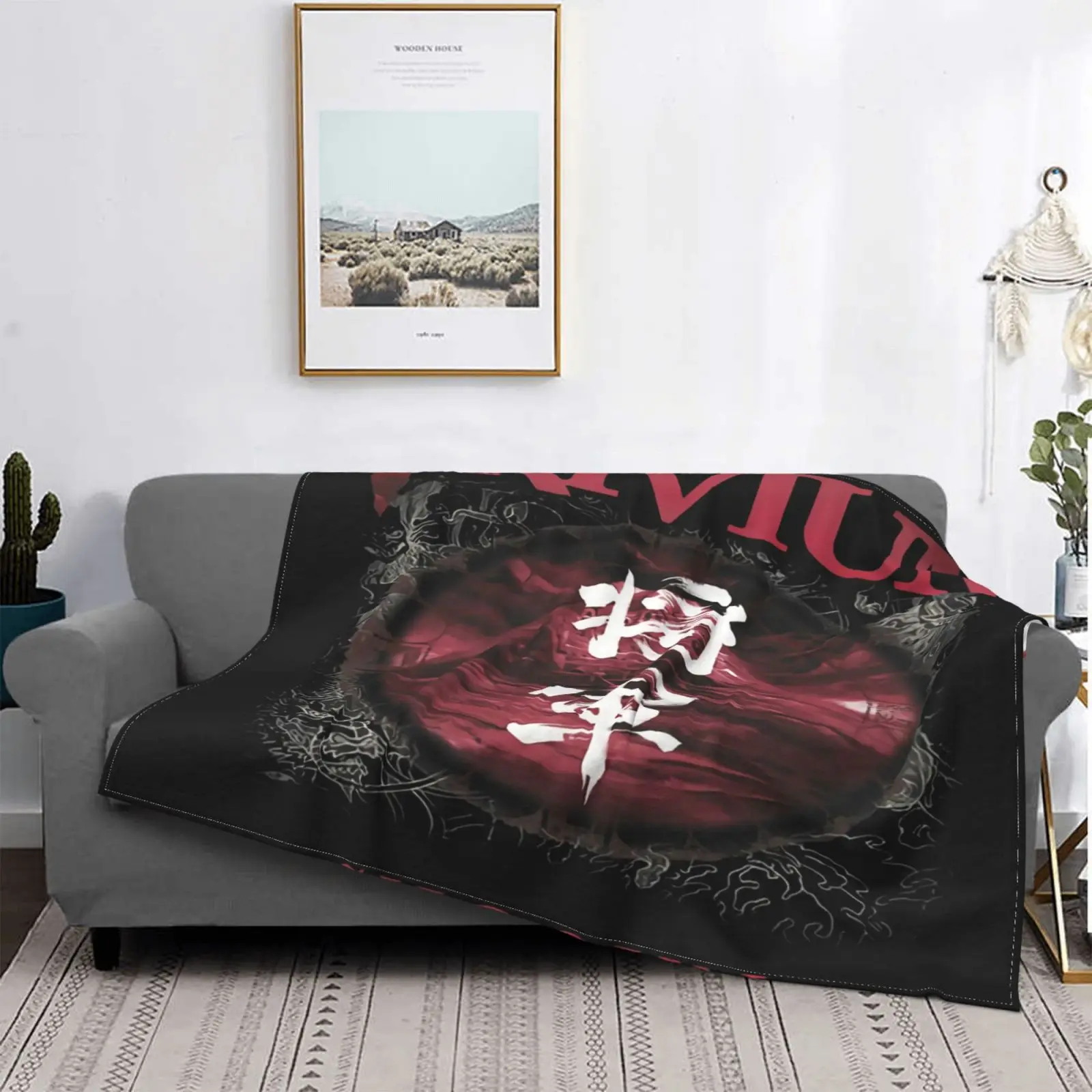 

Merchcode Con Stampa Trivium Shogun Blanket On The Bed Plaid On The Sofa Kpop Sofa Cover Bed Plaid Bedspreads Weighted Blanket