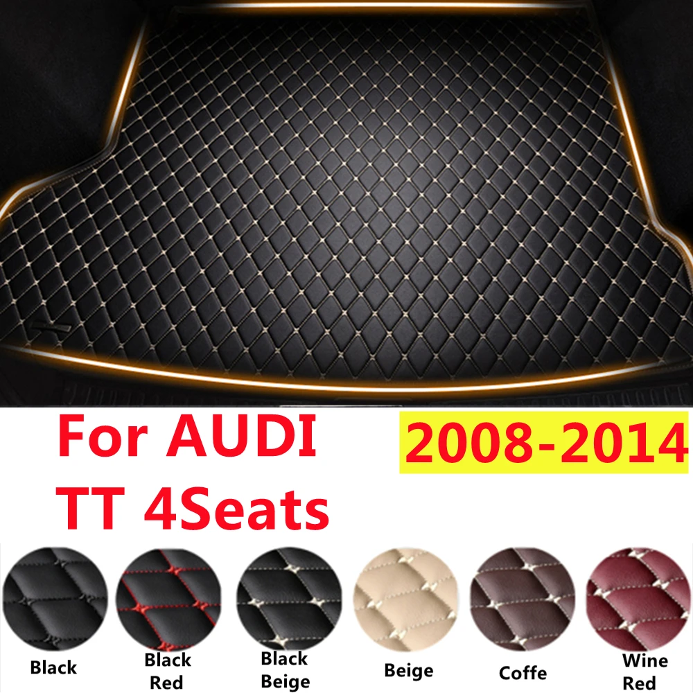 

SJ High Side All Weather Custom Fit For AUDI TT 4Seats 2008-13-2014 Car Trunk Mat AUTO Accessories Rear Cargo Liner Cover Carpet