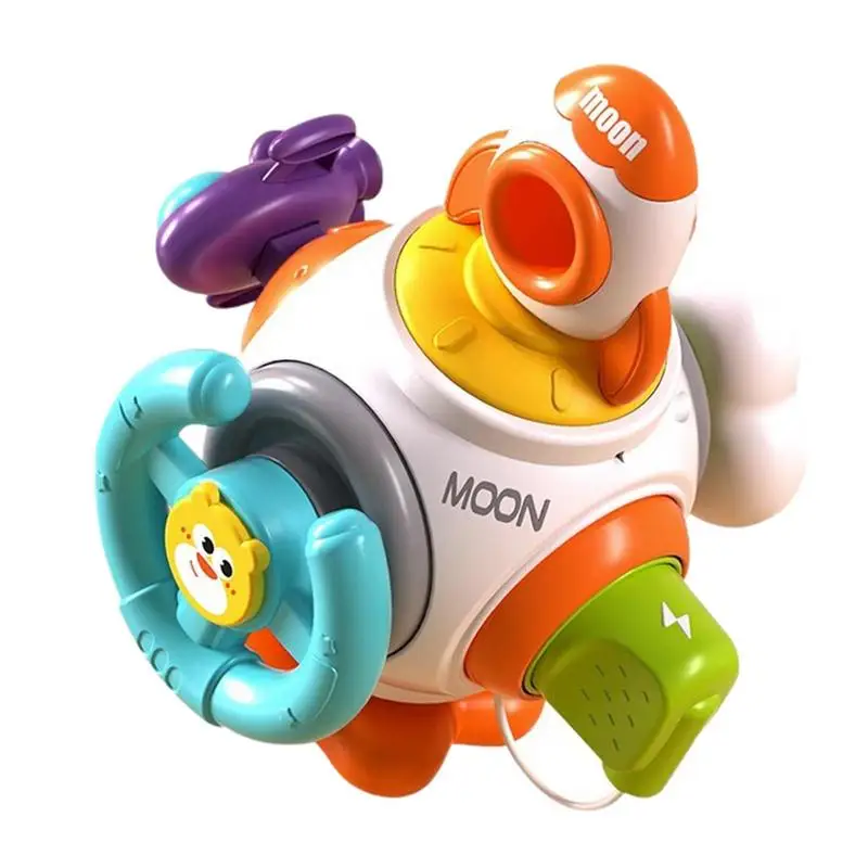 

Busy Player Grabs The Ball Toys Sensory Hexahedron Montessori Round Grip With Different Functions And Patterns Educational Toys