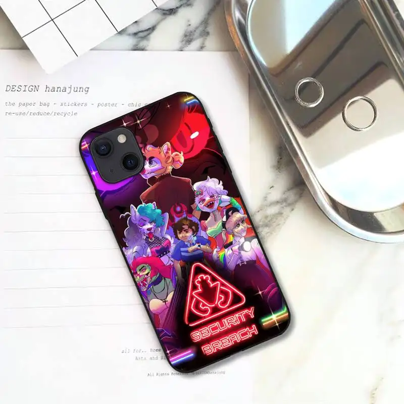 FNAF чехол для телефона с защитой от поломки iPhone 11 12 Mini 13 Pro XS Max X 8 7 6s Plus 5 SE XR |